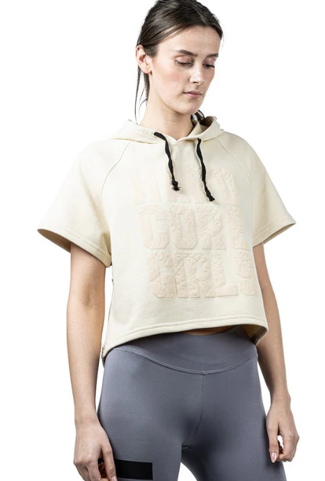 Crop Top Hoodie Hard Core Girls Ottomix