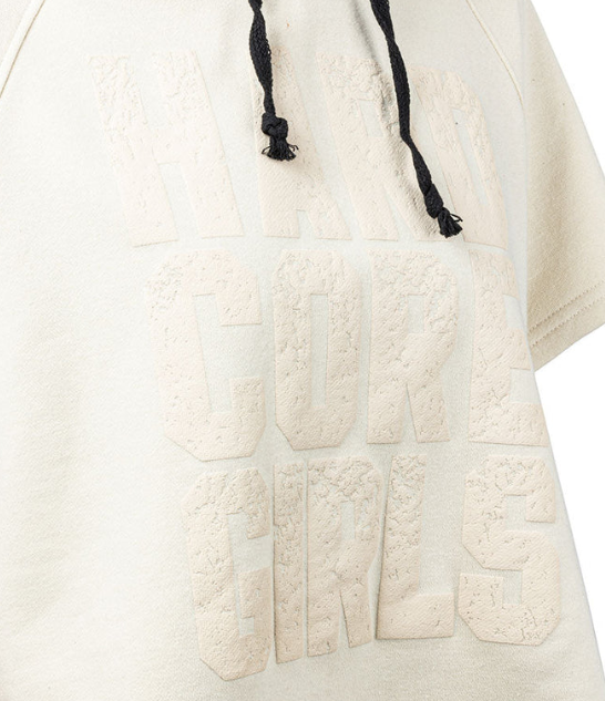 Crop Top Hoodie Hard Core Girls Ottomix