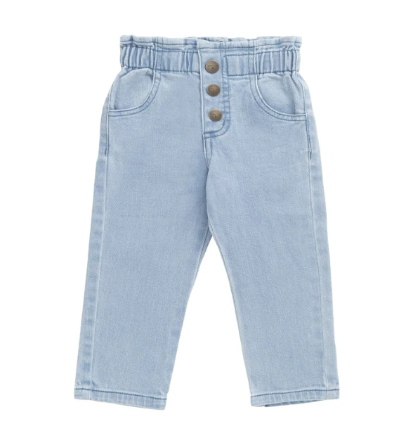 Briella Pant - Washed Denim