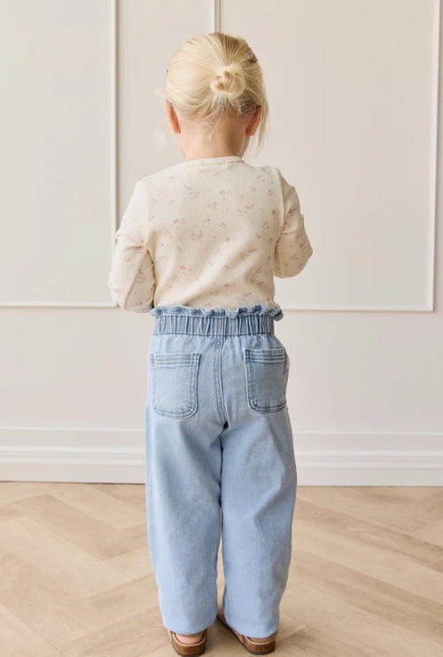 Briella Pant - Washed Denim