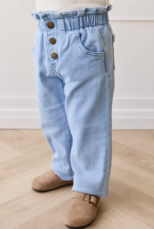 Briella Pant - Washed Denim