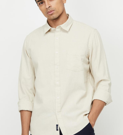 Men White Shirt